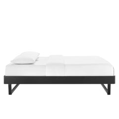 Billie Black Wood Full Platform Bed Frame - Ornate Home