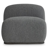 Billie Grey Fabric Swivel Chair - Ornate Home