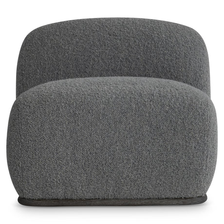 Billie Grey Fabric Swivel Chair - Ornate Home
