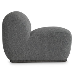 Billie Grey Fabric Swivel Chair - Ornate Home