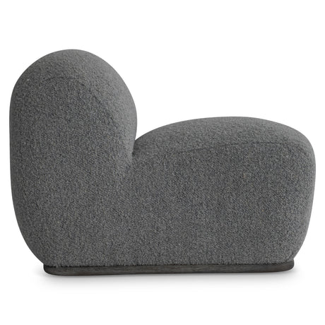 Billie Grey Fabric Swivel Chair - Ornate Home