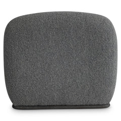 Billie Grey Fabric Swivel Chair - Ornate Home