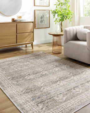Billie Vintage Flat Pile Washable Rug - Ornate Home