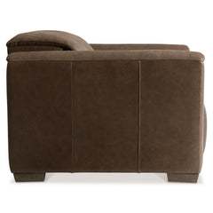 Billings Brown Leather Power Motion Chair - Ornate Home