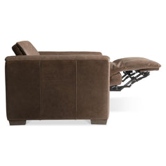 Billings Brown Leather Power Motion Chair - Ornate Home