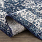 Billy Blue Medallion Rug - Ornate Home