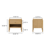 Billy Natural Nightstand - Ornate Home