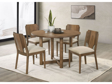 Biltmore Walnut Round Dining Room Set - Ornate Home