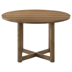 Biltmore Walnut Round Dining Room Table - Ornate Home