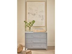 Bimini Blue Seagrass Chest - Ornate Home