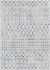 Binabalian Blue&White Tribal Area Carpet - Clearance - Ornate Home