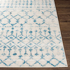 Binabalian Blue&White Tribal Area Carpet - Clearance - Ornate Home