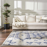 Bindi Navy Area Rug - Clearance - Ornate Home