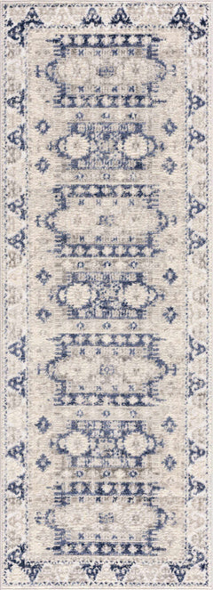 Bindi Navy Area Rug - Clearance - Ornate Home