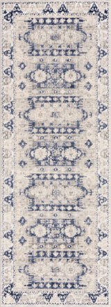 Bindi Navy Area Rug - Ornate Home