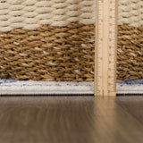 Bindi Navy Area Rug - Ornate Home