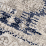 Bindi Navy Area Rug - Ornate Home
