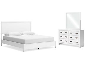 Binterglen California King Panel Bedroom Set with Dresser and Mirror (Online Special Price) - Ornate Home