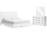 Binterglen California King Panel Bedroom Set with Dresser and Mirror - Ornate Home