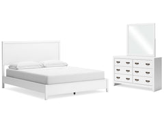 Binterglen California King Panel Bedroom Set with Dresser and Mirror - Ornate Home