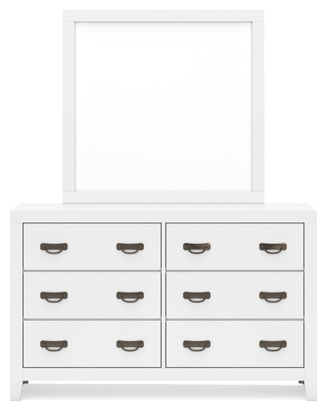 Binterglen Full Panel Bedroom Set with Dresser and Mirror - Ornate Home