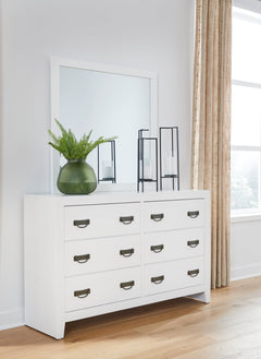 Binterglen King Panel Bedroom Set with Dresser and Mirror - Ornate Home