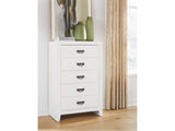Binterglen White Chest of Drawers (Online Special Price) - Ornate Home