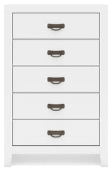 Binterglen White Chest of Drawers (Online Special Price) - Ornate Home