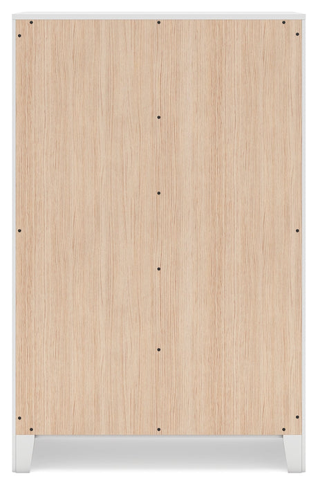 Binterglen White Chest of Drawers - Ornate Home