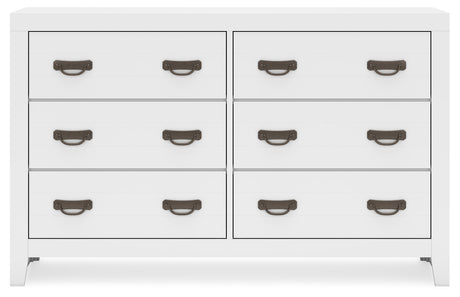 Binterglen White Dresser - Ornate Home