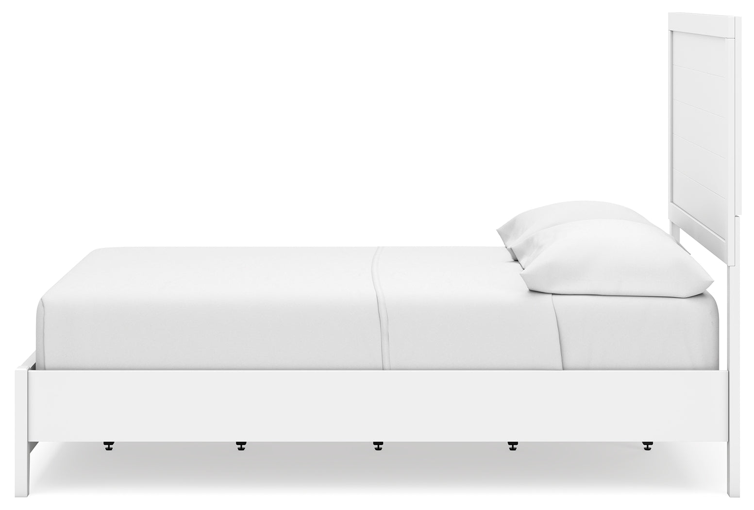 Binterglen White Full Panel Bedroom Set with Dresser, Chest and Nightstand - Ornate Home