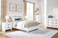 Binterglen White Full Panel Youth Bed - Ornate Home