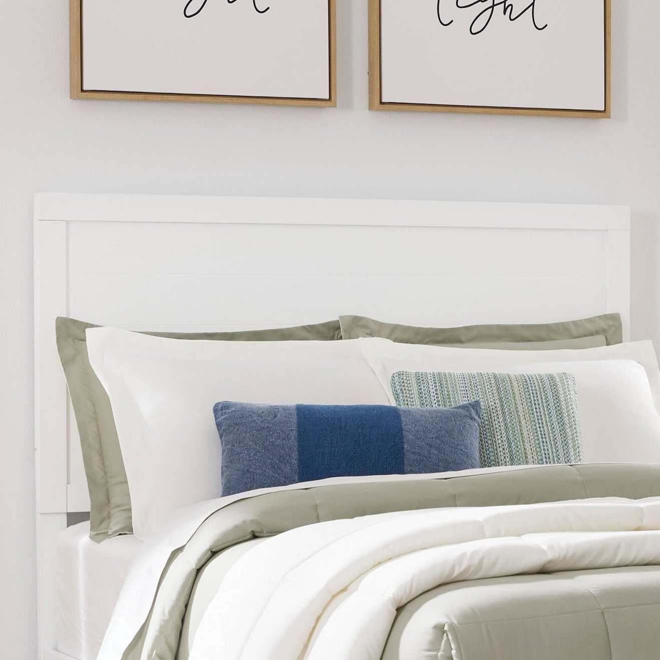 Binterglen White Full Panel Youth Bed - Ornate Home