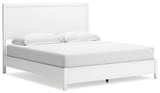 Binterglen White King Panel Bedroom Set with Dresser and 2 Nightstands (Online Special Price) - Ornate Home