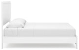 Binterglen White King Panel Bedroom Set with Dresser and 2 Nightstands (Online Special Price) - Ornate Home