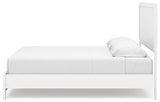 Binterglen White King Panel Bedroom Set with Dresser and 2 Nightstands (Online Special Price) - Ornate Home