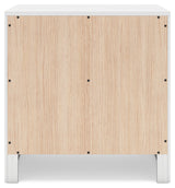 Binterglen White King Panel Bedroom Set with Dresser and 2 Nightstands (Online Special Price) - Ornate Home