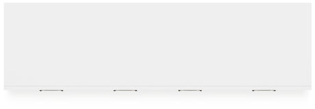 Binterglen White King Panel Bedroom Set with Dresser and 2 Nightstands - Ornate Home