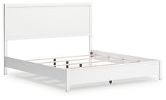 Binterglen White King Panel Bedroom Set with Dresser and 2 Nightstands - Ornate Home