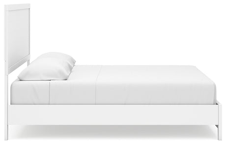 Binterglen White King Panel Bedroom Set with Dresser and 2 Nightstands - Ornate Home