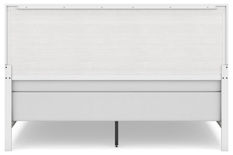 Binterglen White King Panel Bedroom Set with Dresser and 2 Nightstands - Ornate Home