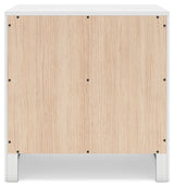 Binterglen White King Panel Bedroom Set with Dresser and 2 Nightstands - Ornate Home