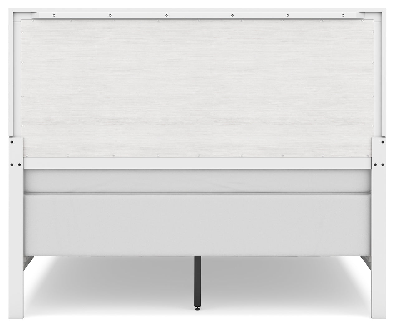 Binterglen White Queen Panel Bedroom Set with 2 Nightstands - Ornate Home