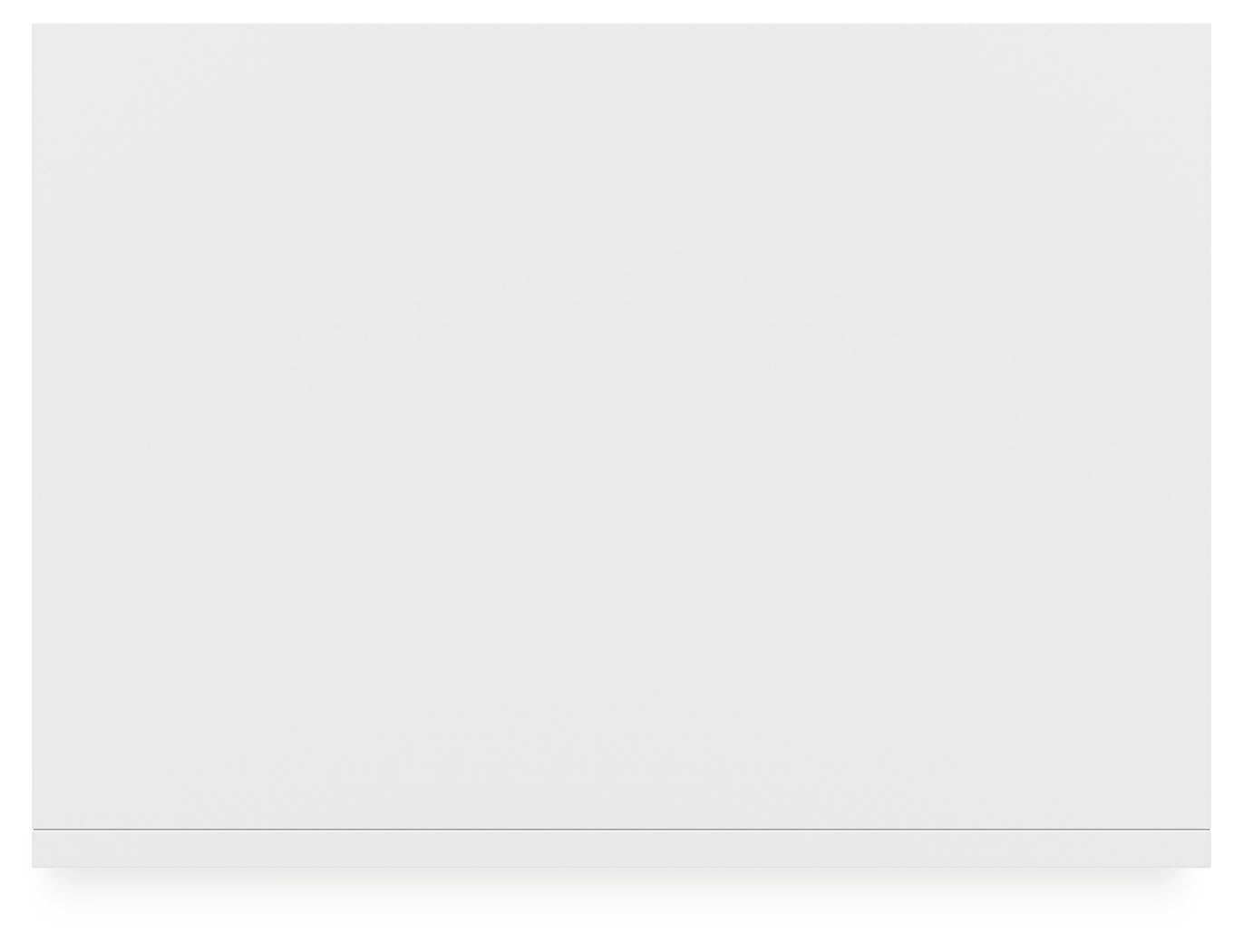 Binterglen White Queen Panel Bedroom Set with 2 Nightstands - Ornate Home