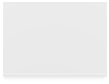 Binterglen White Queen Panel Bedroom Set with 2 Nightstands - Ornate Home