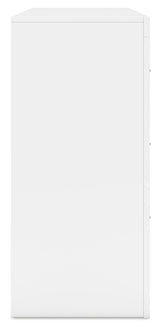 Binterglen White Queen Panel Bedroom Set with Dresser and Nightstand (Online Special Price) - Ornate Home