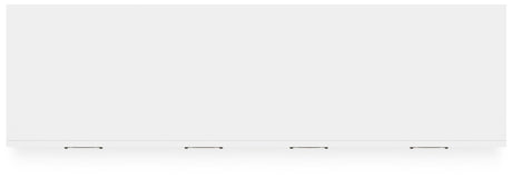 Binterglen White Queen Panel Bedroom Set with Dresser and Nightstand - Ornate Home