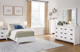 Binterglen White Twin Panel Youth Bed - Ornate Home