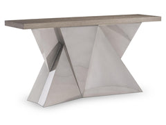 Binti Light Bronze/Kona Console Table - Ornate Home