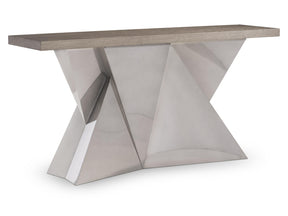 Binti Light Bronze/Kona Console Table - Ornate Home